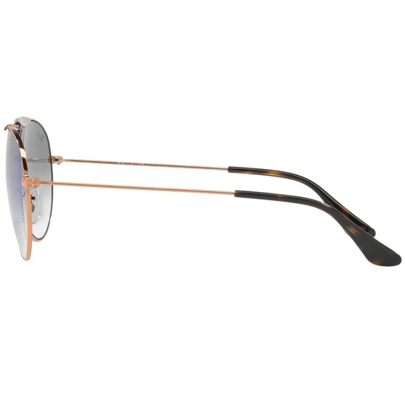 Ray-Ban Sunglasses Bronze/Copper w/Light Blue Lens - Picture 4 of 5